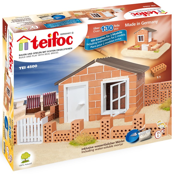 Building set - summer cottage - 130 pieces